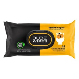 Dude Wipes Pumpkin Spice Fall Edition Toallitas Húmedas Impo