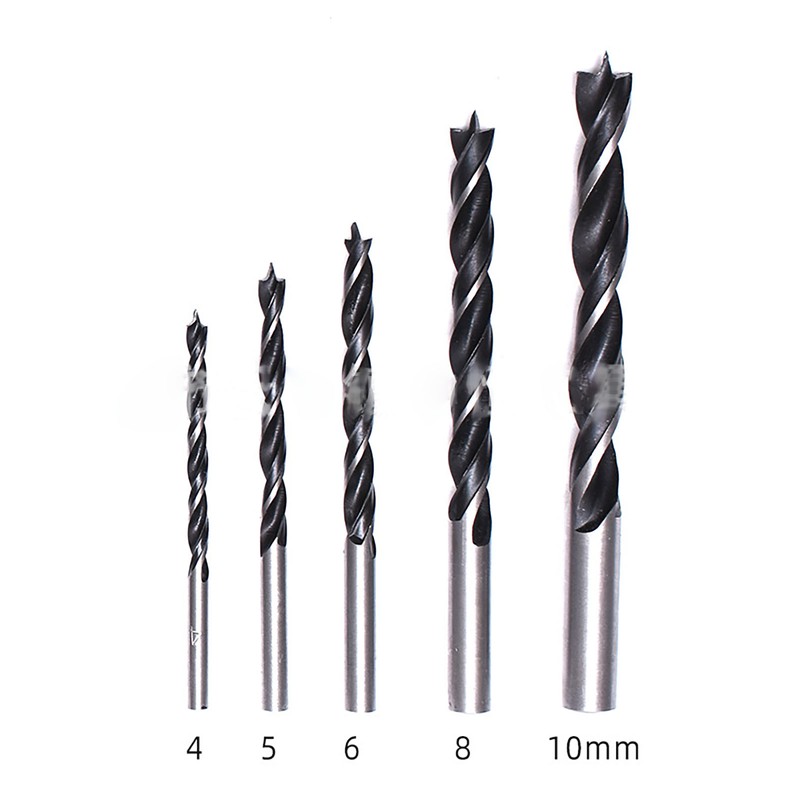 16Pcs Wooden Cement Metal Drill HSS Twist Masonry Woodworking Set