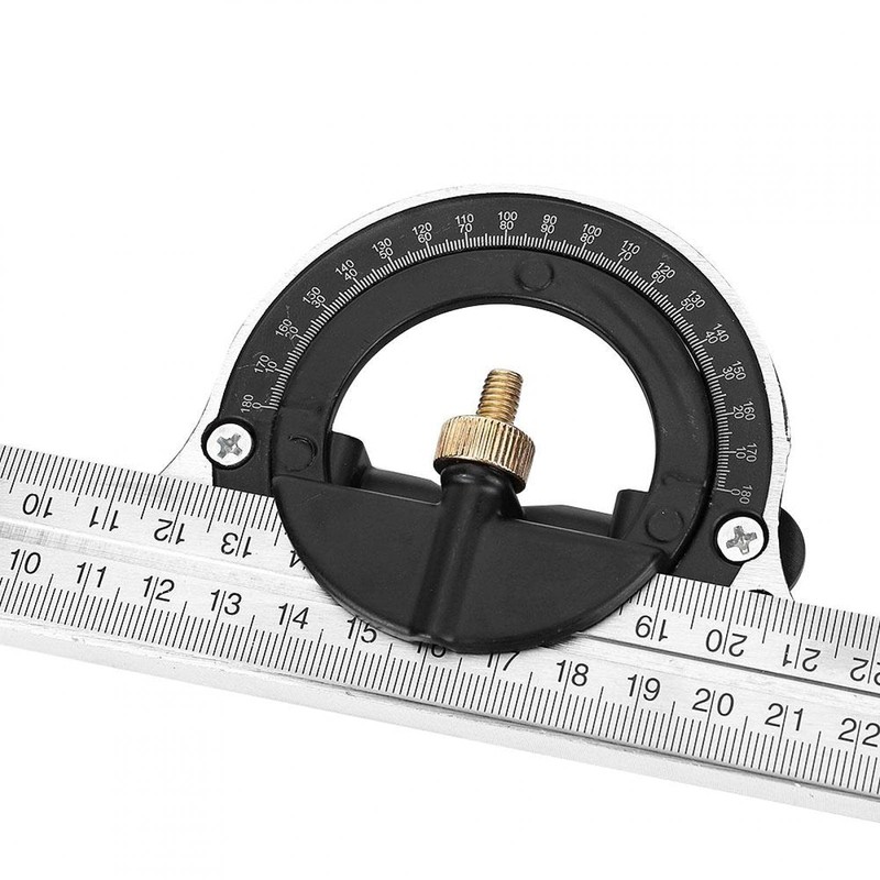 EVTSCAN Latest Stainless Steel T Square Ruler Combination Square Set