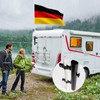 Motorhome Flag Holder, Adjustable Metal Flag for Flag Decoration, Ideal