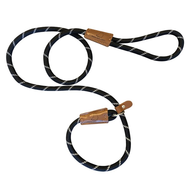 Cheshire Canine Academy, Slip Lead/Training Leash - Reflective Black (1.5m/One