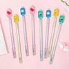 8PCS Cute Cartoon Gel Ink Pens, Cute Kawaii Pen Fruits