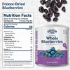 Augason Farms Dried Whole Blueberries Can – Dried Fruit for