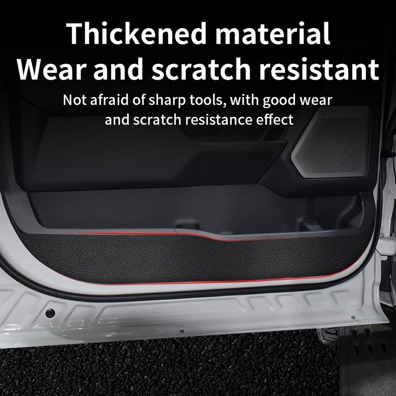 LUNQIN Car Door Anti Kick Pad for 2021 2022 2023
