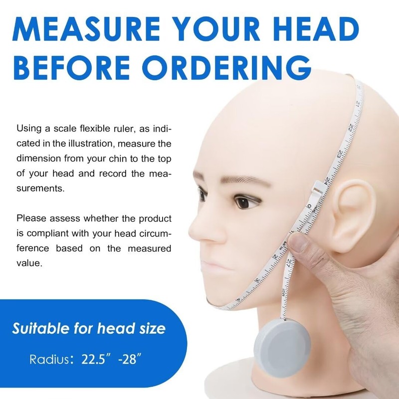 Forzacx Anti Snore Chin Strap - Breathable Chin Strap Snoring