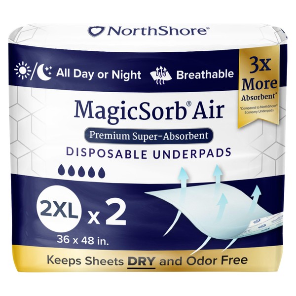 NorthShore MagicSorb Air, 36 x 48, 96 oz., Super-Absorbent Extra