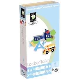 Cricut 29-0289 Locker Talk Shape Cartridge