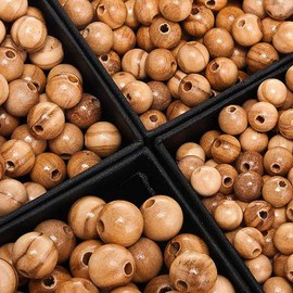 Holyart Olive Wood Rosary Beads Round 8mm (0.32 Inch)