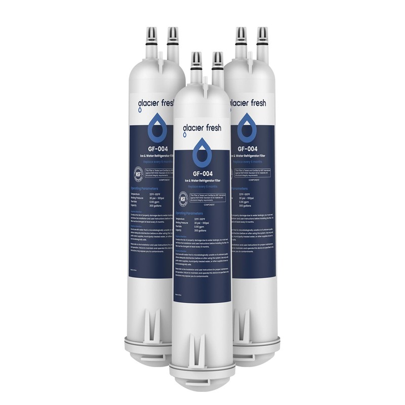 GLACIER FRESH EDR3RXD1 Compatible with 4396841 Refrigerator Water Filter, KAD3RXD1,