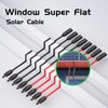 MXRPV Pack of 2 Solar Panel Flat Cable 4 mm²,