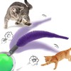 BOXOB 5pcs Cat Ball Toy Replacement Tails, Interactive Cat Toy
