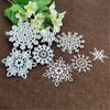 4pcs/Set Snowflake Metal Die Cuts,Merry Christmas Snowflake Flower Cutting Dies