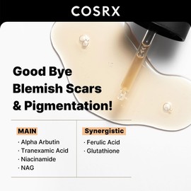 COSRX 2% Alpha Arbutin Discoloration Care Face Serum with Niacinamide, Glutathione & Tranexamic Acid, 1.7 fl oz – Serum for Face, Korean Skin Care, Stocking Stuffers