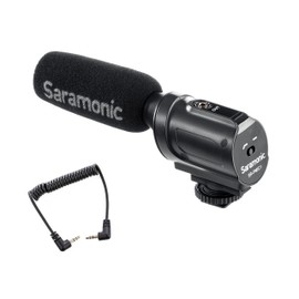 Saramonic sr-pmic1 Microphone for DSLR Cameras/Camcorders Black