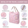 2Pcs Packable Large Laundry Bags for Dirty Clothes - Waterproof,