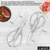 All Purpose Heavy Duty Shears, 2-Pack Kitchen Scissors for Food,