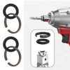 10 Sets Impact Wrench Socket Retaining Ring with O-Ring Suitable