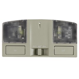 Osompar Overhead Console LED Light, Reading Lamp, Roof Console Switch for Mazda 3 2010 2011 2012 2013 Replaces BBM4-69-970B-75 Without Sunroof Switch Cab Interior Ceiling Reading Light