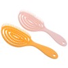 2pcs Hollow Massage Comb Hair Massage Comb Shampoo Claw Shampoo