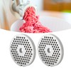 Stainless Steel Meat Grinder Plate Discs Blades Replacement 3mm Round
