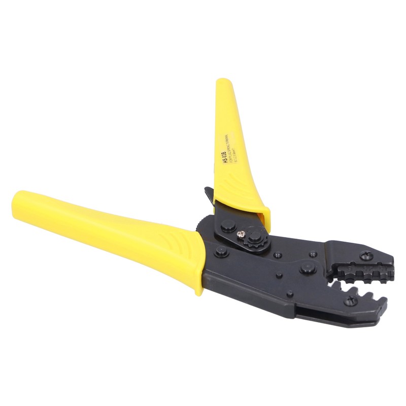 HS03B 1.56.0mm EuropeanType Ratchet Crimping Pliers High Carbon Steel Hand