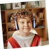 Gatuida 1pc Foldable Boy Girl Headphone Ear Stereo Music Headset
