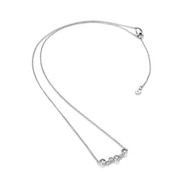 Hot Diamonds Tender Necklace Adorned with a Real Diamond | 16" - 18" Chain