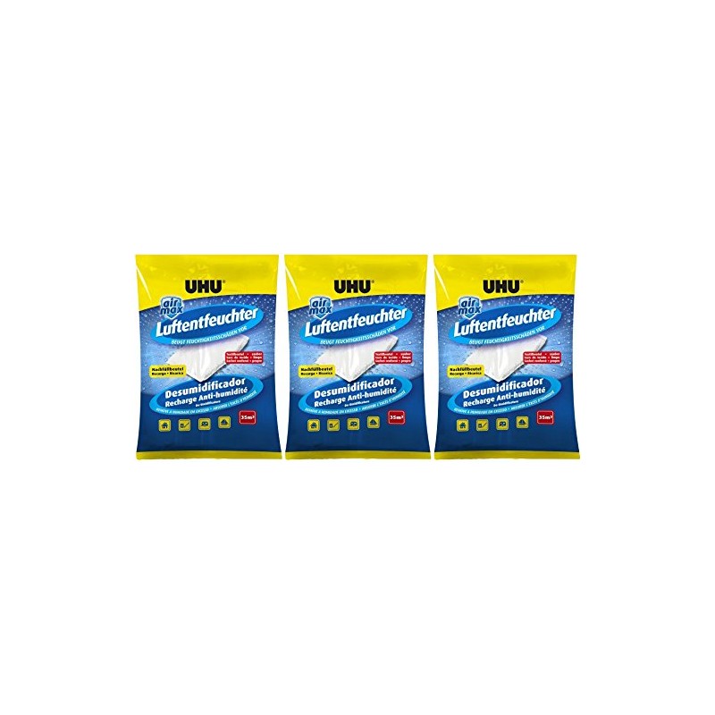 UHU 47135 Airmax Dehumidifier Refill Bag, 450 g (Pack of