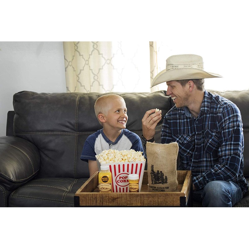 Amish Country Popcorn | Buttery Popcorn Toppings | 2 Pack