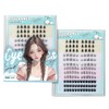 GECOMO Lower False Eyelashes, Partial False Eyelashes, Straight Pita Eyelashes,
