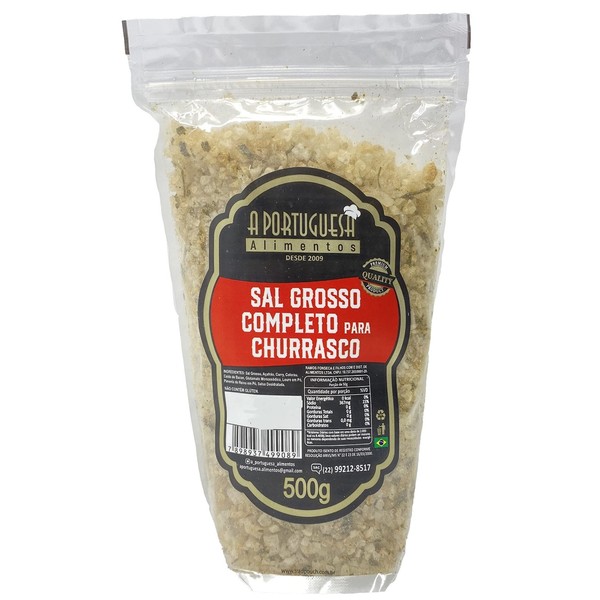 A Portuguesa Brazilian Complete Seasoning for BBQ, 17.63 Oz -