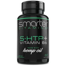 200mg 5-HTP + Vitamin B6, Extended Time Release, 60 softgels, 30 Servings