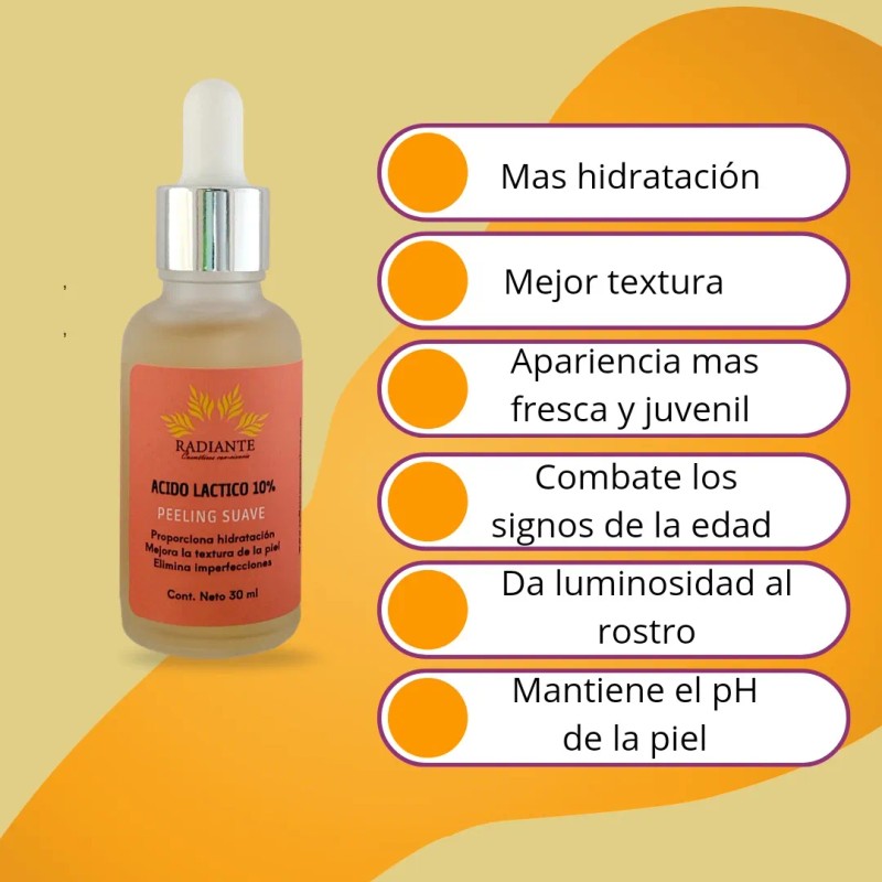 Serum Acido Láctico 10% Sensible Noche