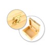 Unfinished Wooden boxes with clasp - 4 sizes