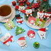 Hoteam 18 Pcs Christmas Tooth Ornaments for Tree Xmas Gifts