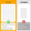 10 piezas, protectores de pared, tope de puerta, parachoques para