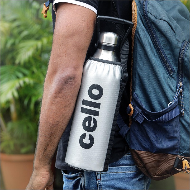 Cello Swift Stainless Steel Vacuum Insulated Flask with Screw Lid