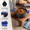 AHIW Silicone Assist Hot Pan Handle Holder Hot Skillet Handle