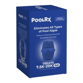 PoolRx Pool Unit #101001 6 Month Algaecide Blue Treats 7.5k-20k gallons, Single