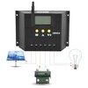 12V 24V 40A Solar Charge Discharge Controller LCD Display PWM