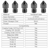 Aokin 3 Pcs 0.2mm Hardened Steel Nozzles MK8 Nozzles 3D