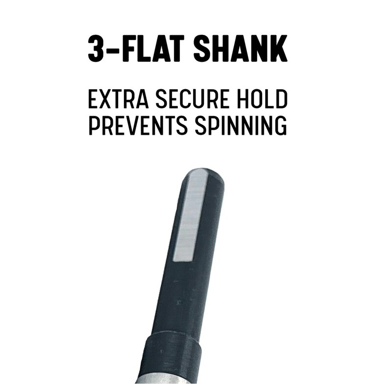 Drill America 1-1/8" Reduced Shank High Speed Steel Drill Bit