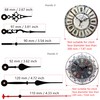 TIKROUND Youngtown Movement for Clock Repair Replacement 19mm (3/4inch) Shaft
