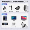 Duttek Right Angle USB C Adapter (Pack of 2) USB
