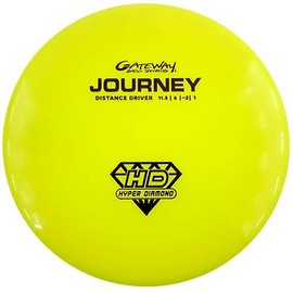 Gateway Disc Sports Hyper-Diamond Journey Distance Driver Golf Disc [Colors May Vary] - 173-176g