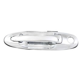 ULFWTQZ Car Door Handle Exterior Front Driver Side Left Chrome with Key Hole for Toyota for Sequoia Limited/SR5 2001-2007 for Tundra Limited/SR5 2004-2006 69220-34050-C0 16553492