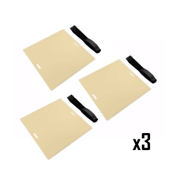 3 Pieces of Premium Tattoo Practice Skin with Arm Leg