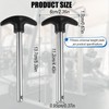 NQEUEPN Crescent-Shaped Weight Stack Pin, Pin Tensile 3/8 Inch Diameter