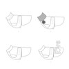 Simplicity SS9520A Dog Coats A XS-S-M-L-XL