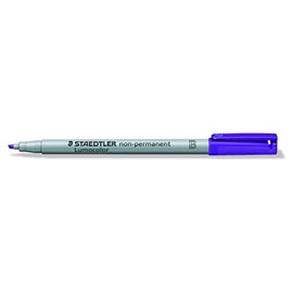 STAEDTLER Lumocolor non-permanent Faserschreiber Folienschreiber B LUMOCOLOR nonp.vi